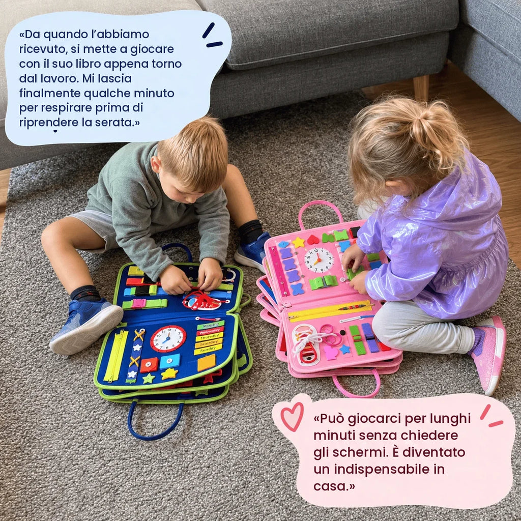 Il libro delle attività Montessori - Il Mio Cucciolo™