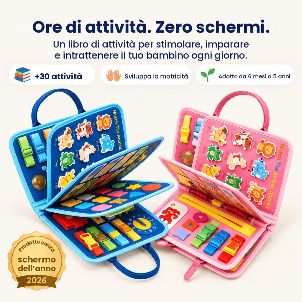 Il libro delle attività Montessori - Il Mio Cucciolo™